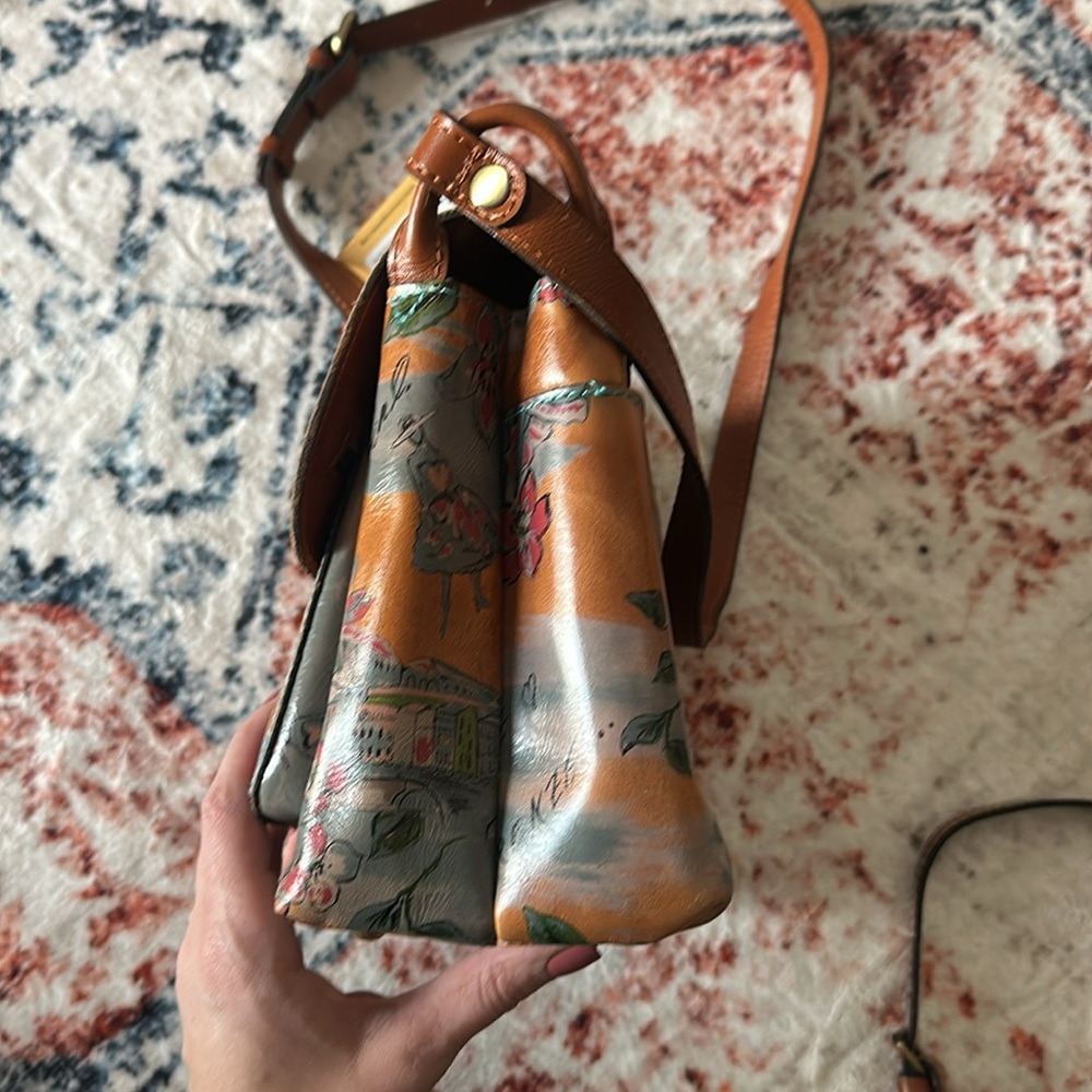 Patricia Nash Leandra Beautiful Girl leather bag NWT - Picture 5 of 8
